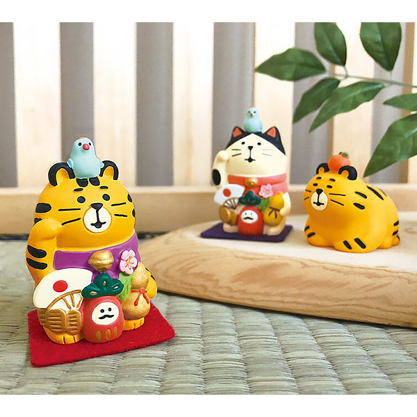 Mini Figurine Chat - Maneki Neko Manpuku | Moshi Moshi Paris