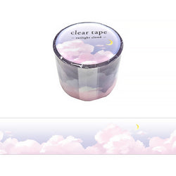 Clear Tape Landscape - Twilight Cloud | Moshi Moshi Papeterie