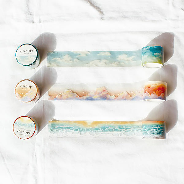 Clear Tape Landscape - Sunset Cloud | Moshi Moshi Papeterie 