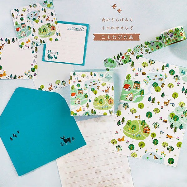 Masking Tape Japonais - Komorebi Forest | Moshi Moshi Paris