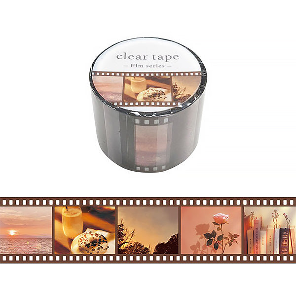 Clear Tape Landscape - Film Orange | Moshi Moshi Papeterie 