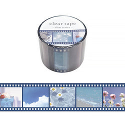 Clear Tape Landscape - Film, Blue | Moshi Moshi Papeterie 