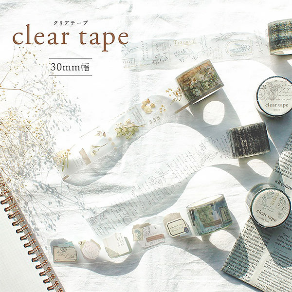 Masking Tape Clear Tape - Calm Line | Moshi Moshi Paris Japan