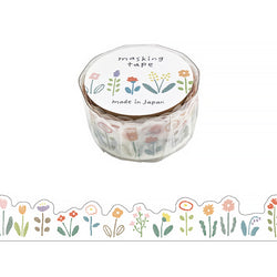 Washi Tape Flower Hana - Papeterie Kawaii | Moshi Moshi Paris 