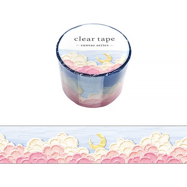 Clear Tape Landscape - Canvas Dawn | Moshi Moshi Papeterie 