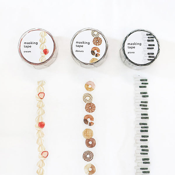 Washi Tape Donut - Papeterie Japonaise | Moshi Moshi Paris