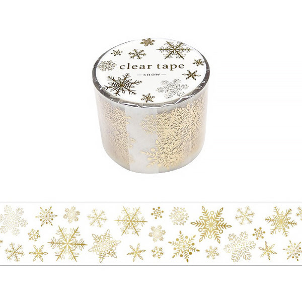 Masking Tape Clear Tape - Snow