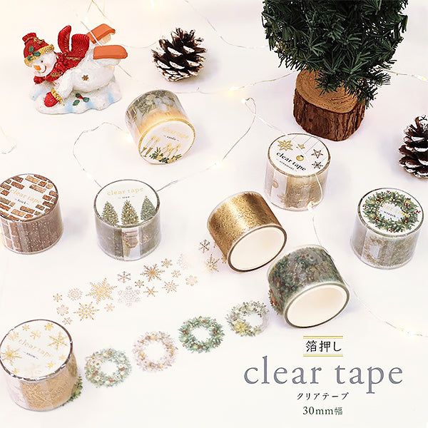 Masking Tape Clear Tape - Snow