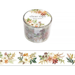 Masking Tape Clear Tape -Lyric Flower 01 | Moshi Moshi Paris Japan