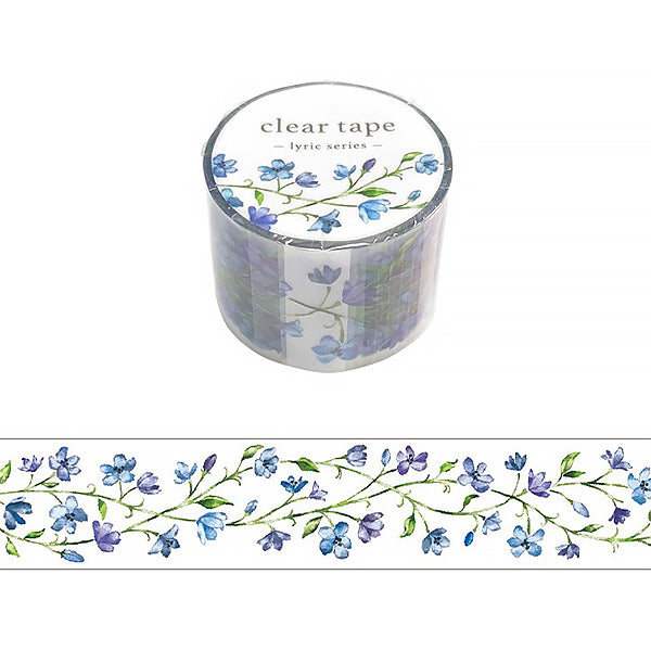 Masking Tape Clear Tape -Lyric Flower 03 | Moshi Moshi Paris Japan