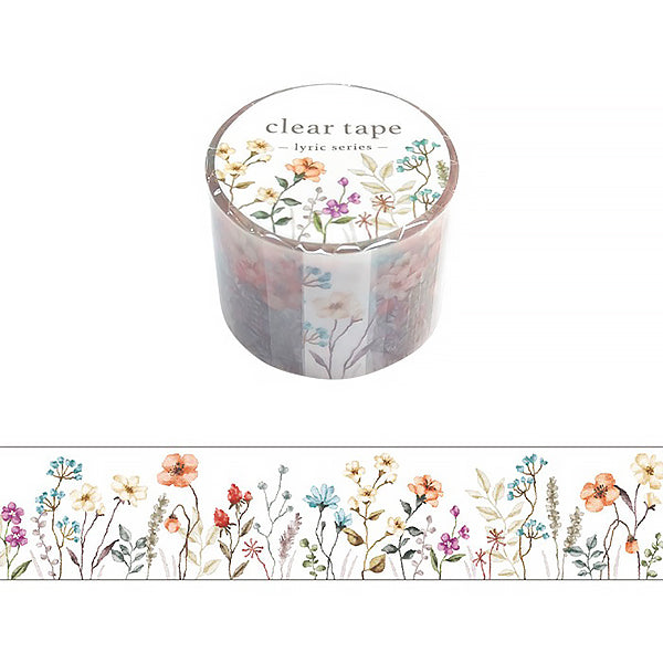 Masking Tape Clear Tape -Lyric Flower 05 | Moshi Moshi Paris Japan