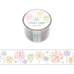 Masking Tape Clear Tape - Juicy Color, Hanabi | Moshi Moshi Paris