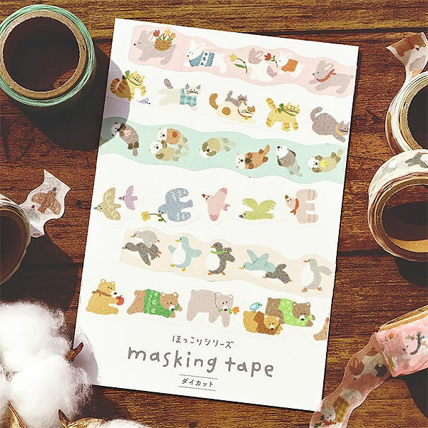 Washi Tape Hokkori Bear - Papeterie Kawaii | Moshi Moshi Paris 