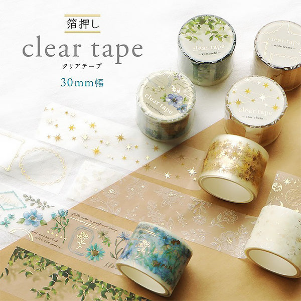 Masking Tape Clear Tape - Whity Collage | Moshi Moshi Paris Japan