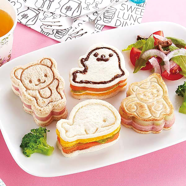 Moule à Sandwich Funny Animal - Accessoire Bento | Moshi Moshi 