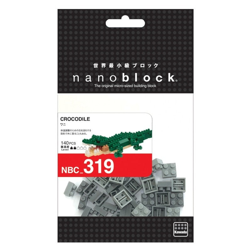 Nanoblock Crocodile - Jeux Construction | Moshi Moshi Boutique 