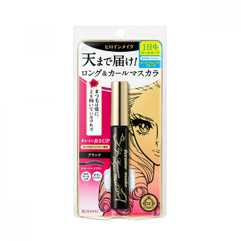 Mascara Kiss Me Heroine - Long Up Super Waterproof, Isehan | Moshi Moshi Boutique Paris