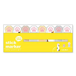 Marque Page Sticker - Patte de Chat Kawaii | Moshi Moshi Paris Japan