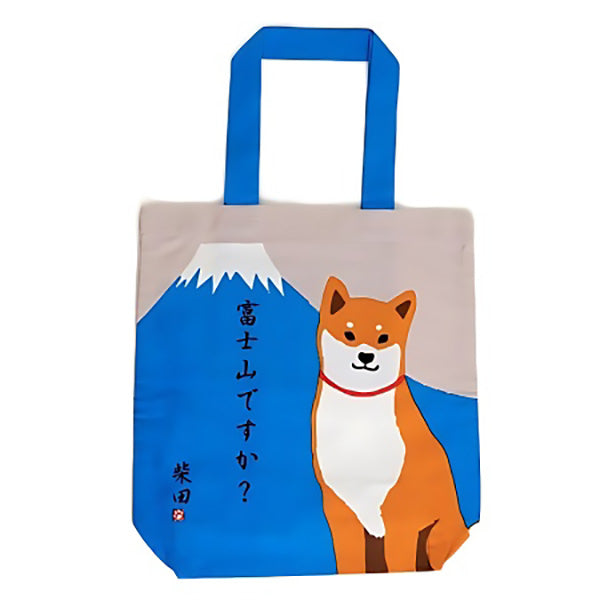 Tote Bag Shiba Inu - Mont Fuji | Moshi Moshi Paris Japan