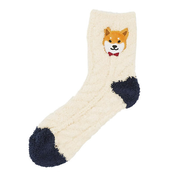 Chaussette D'Intérieur Naoki - Shiba Beige | Moshi Moshi Paris