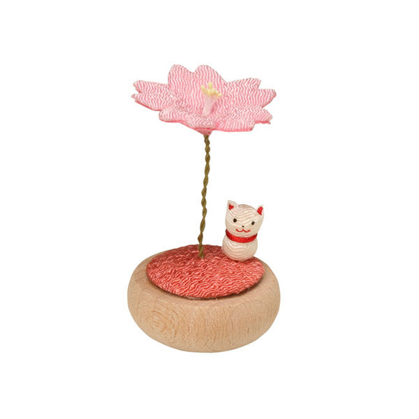 Figurine Chat Sakura Déco Japonaise | Moshi Moshi Paris