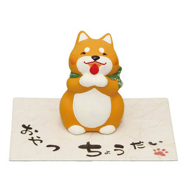 Figurine Shiba Nori - Oyatsu Chodai | Moshi Moshi Paris Japan