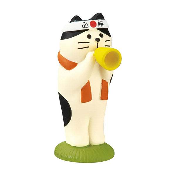 Mini Figurine Chat Mégaphone - Déco Japonaise | Moshi Moshi Paris