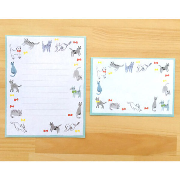 Papier Lettre Kimika - Cat Story | Moshi Moshi Paris Japan