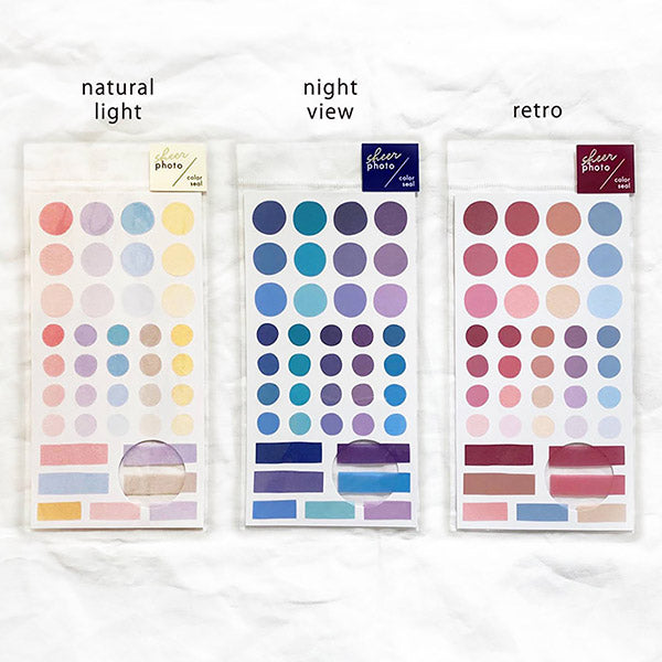 Stickers Photo Color - Natural Light | Moshi Moshi Paris Japan