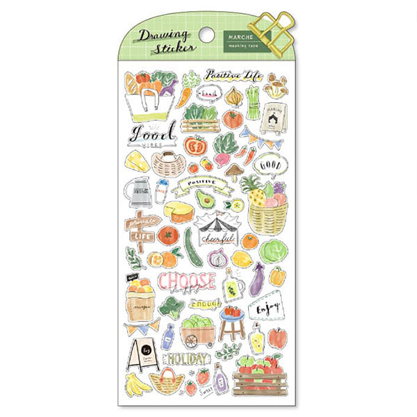 Stickers Le Bon Marché - Kawaii | Moshi Moshi Papeterie Paris