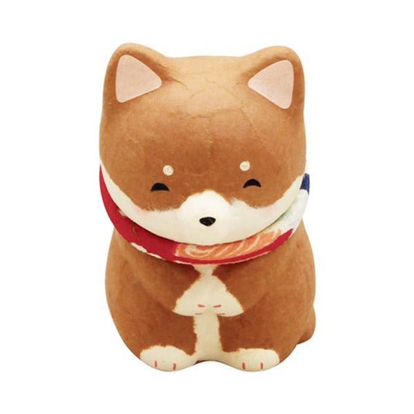 Figurine Shiba Inu Salutation - Papier Mâché | Moshi Moshi Paris Japan