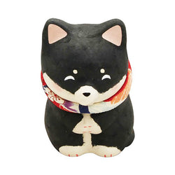 Figurine Shiba Inu Salutation - Papier Mâché | Moshi Moshi Paris Japan