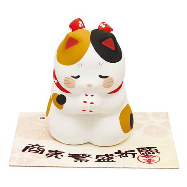 Figurine Chat Salutation - Mike | Moshi Moshi Paris Japon