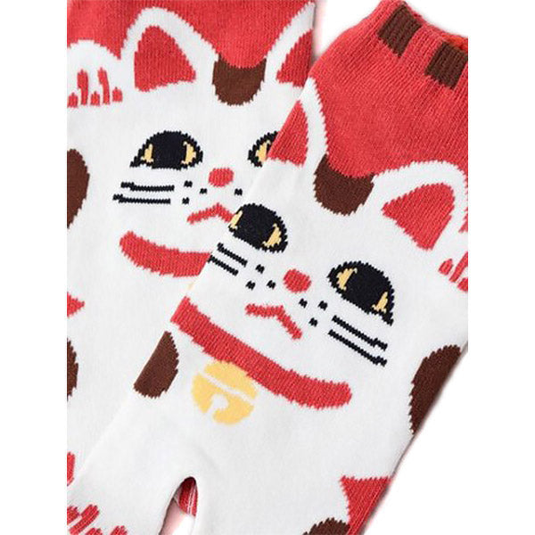 Chaussette Tabi Maneki neko - Chaussette Japonaise Orteil | Moshi Moshi Paris