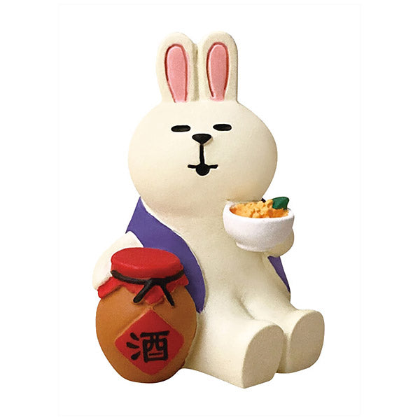 Mini Figurine Lapin - Katsura Flower Liquor | Moshi Moshi Paris