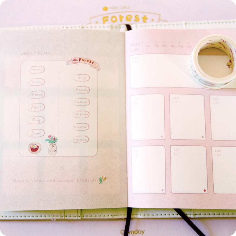 Coffret Papeterie Bleu - Kawaii | Moshi Moshi Paris