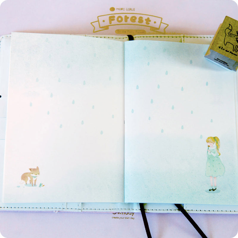 Coffret Papeterie Fairy Forest - Little Miss, Bleu