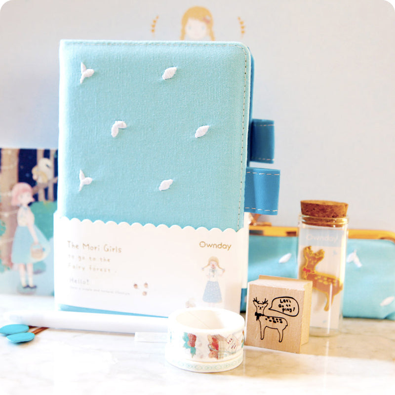 Coffret Papeterie Bleu - Kawaii | Moshi Moshi Paris