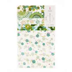 Papier Origami Japonais - Washi, Fleur Verte | Moshi Moshi Paris