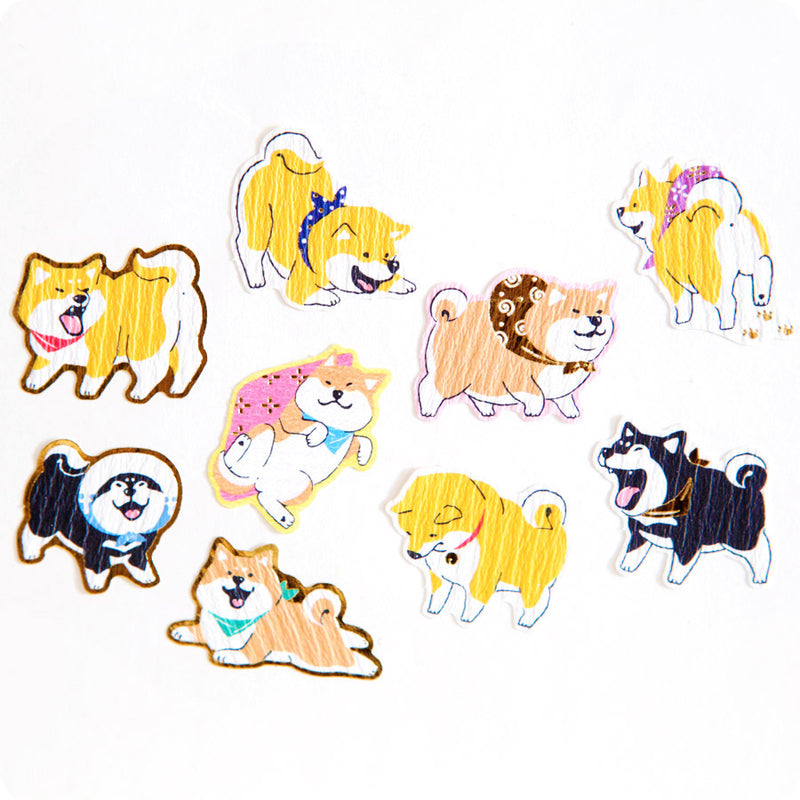 Stickers Shiba Kawaii - Made in Japan | Moshi Moshi Paris