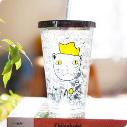 TUMBLER CHAT - MIAO KING   | gourde chat kawaii